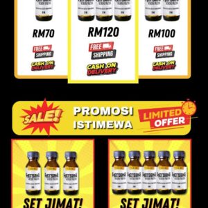 PROMO HARI INI SAHAJA - 5 BOTOL